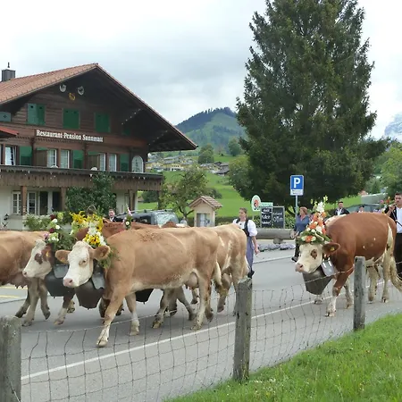 Гостевой дом Restaurant Sunnmatt Aeschi Bei Spiez
