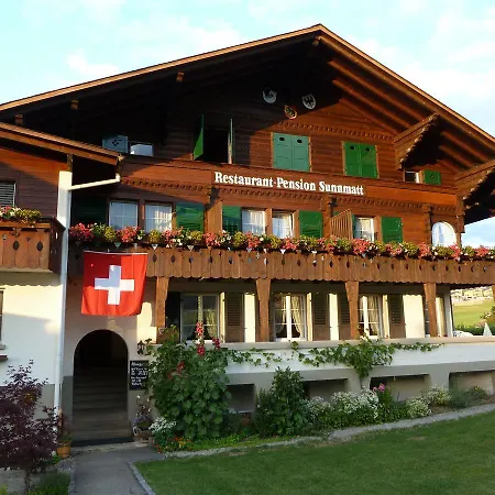 Гостевой дом Restaurant Sunnmatt Aeschi Bei Spiez