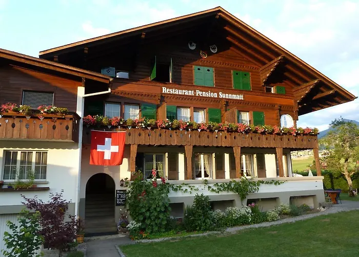 Gæstehus Restaurant Sunnmatt Aeschi Bei Spiez